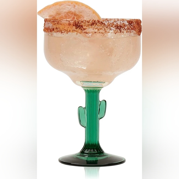 Set of 4 Libbey Cactus Margarita Glasses, 16-ounce, Set of 4 - Picture 2 of 4